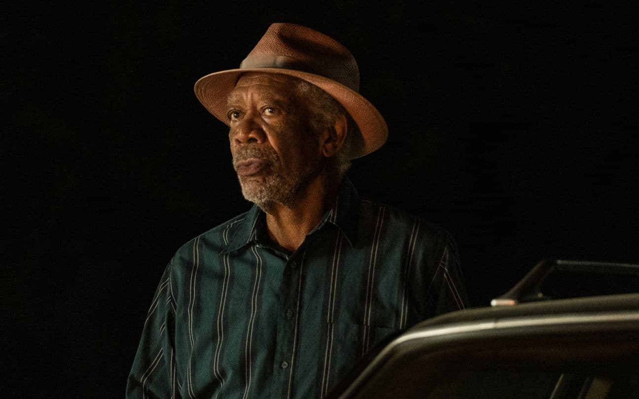 Morgan Freeman no filme Paradise Highway - Perseguidas