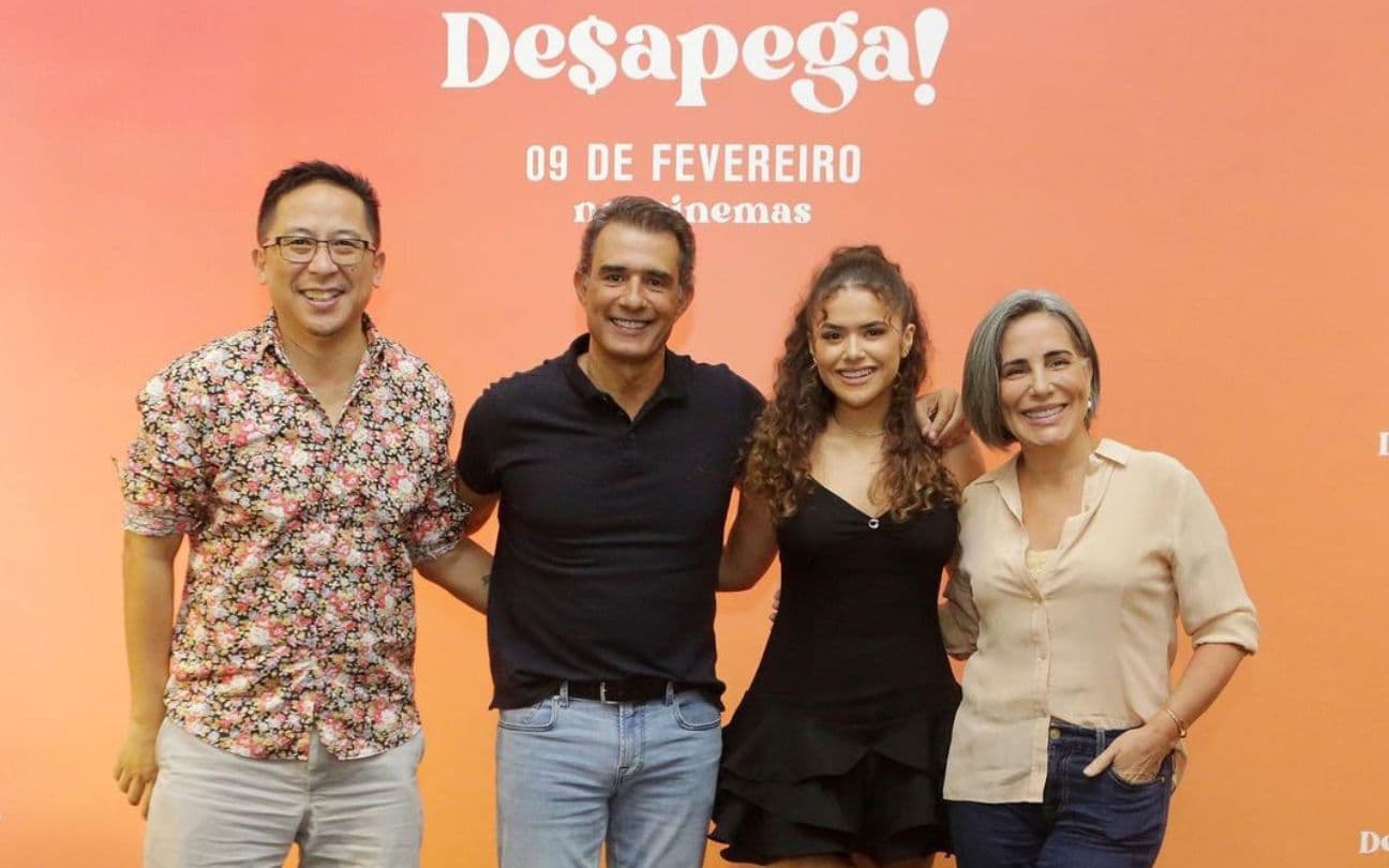 Hsu Chien, Marcos Pasquim, Maisa Silva e Gloria Pires