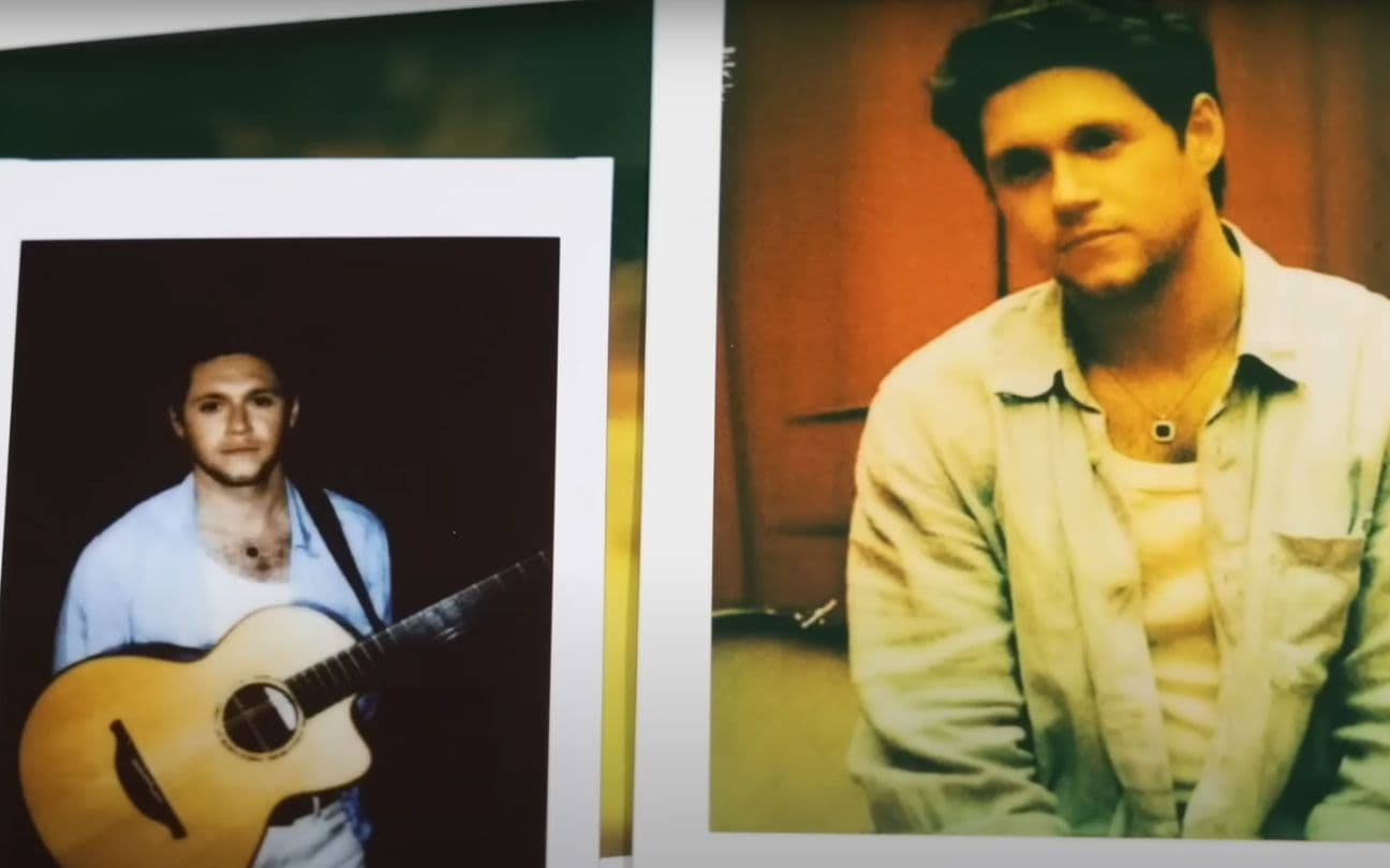 Niall Horan no lyric video de Heaven