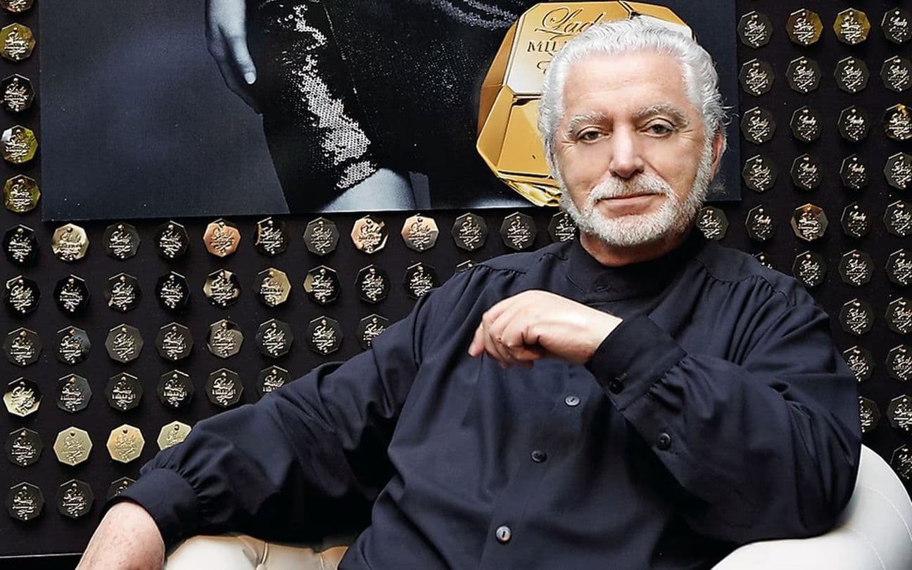 O estilista Paco Rabanne