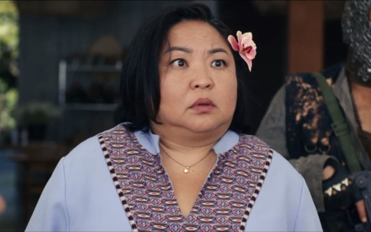 A atriz Selena Tan em cena de Casamento Armado