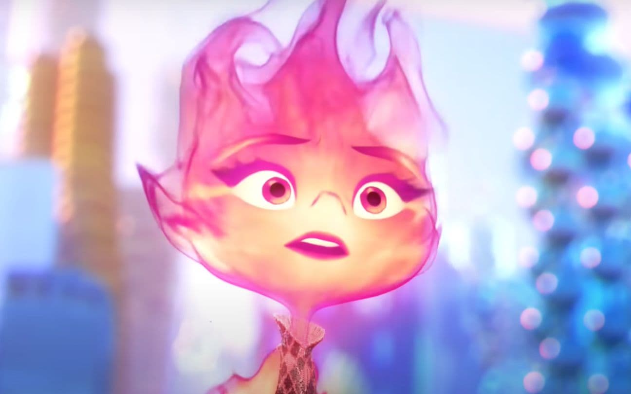 Cena de Elementos, da Pixar