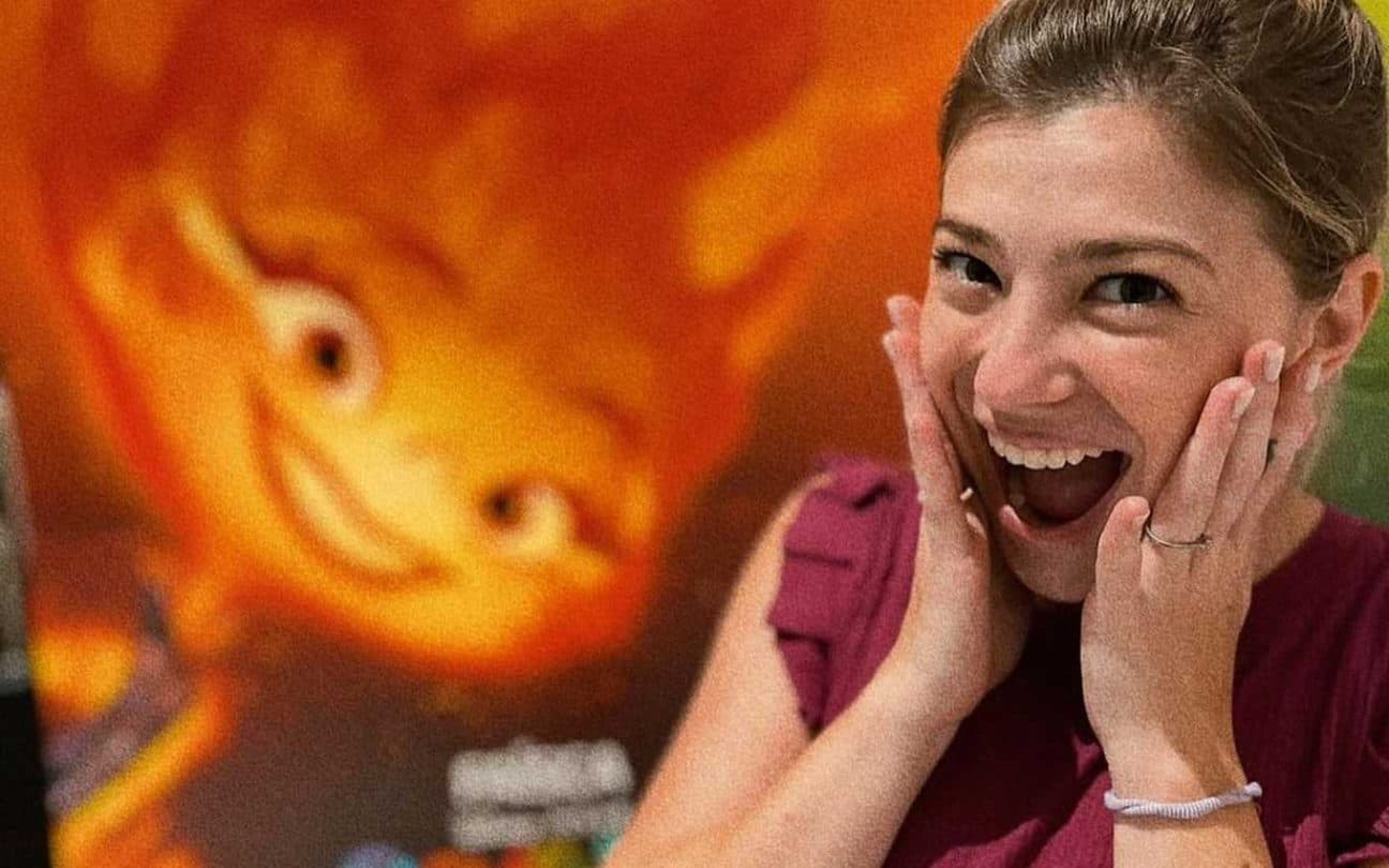 Luiza Porto é a voz de Faísca na versão brasileira de Elementos
