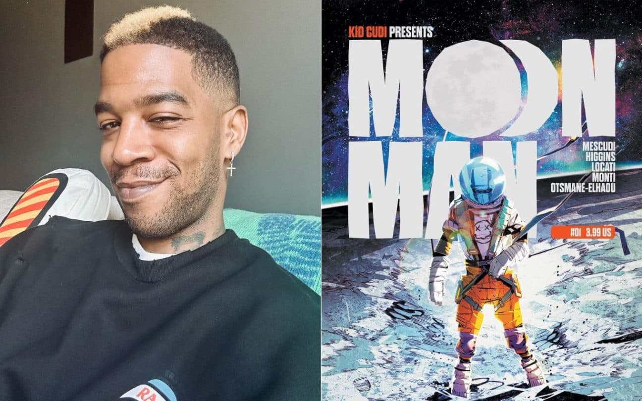 Kid Cudi e a capa de Moon Man