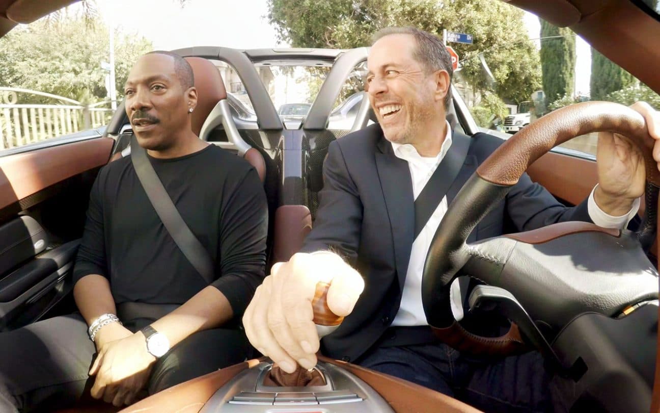 Eddie Murphy e Jerry Seinfeld em Comedians in Cars Getting Coffee