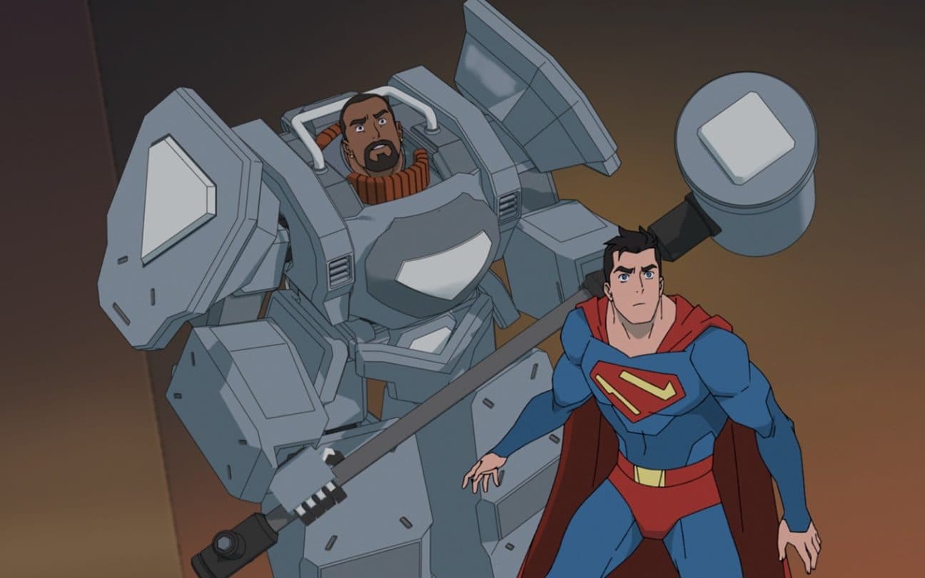 Cena de Minhas Aventuras com Superman
