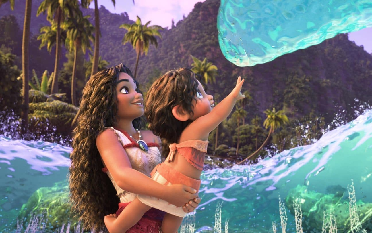 Cena de Moana 2, filme da Disney