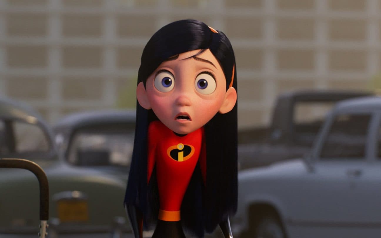 Violeta em cena de Os Incríveis 2, destaque do Disney+