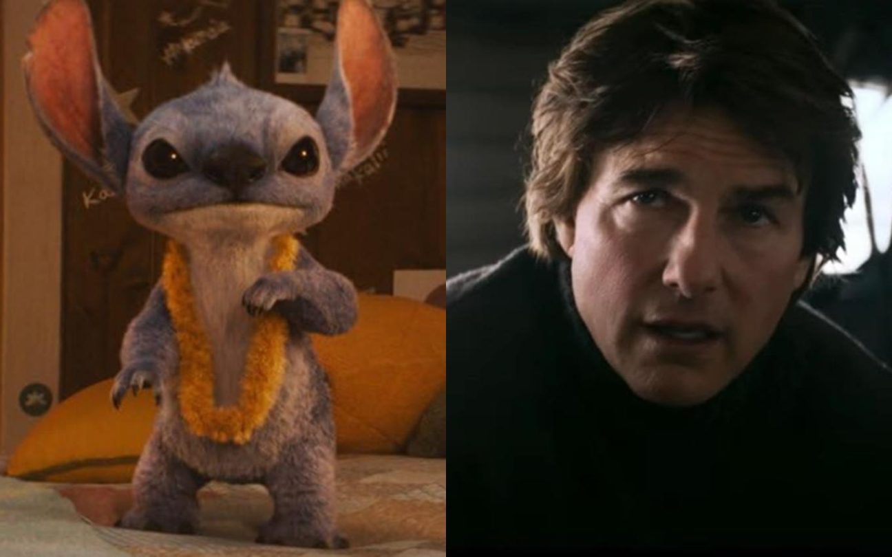 Montagem com os filmes: Lilo & Stitch e Missão Impossível 8