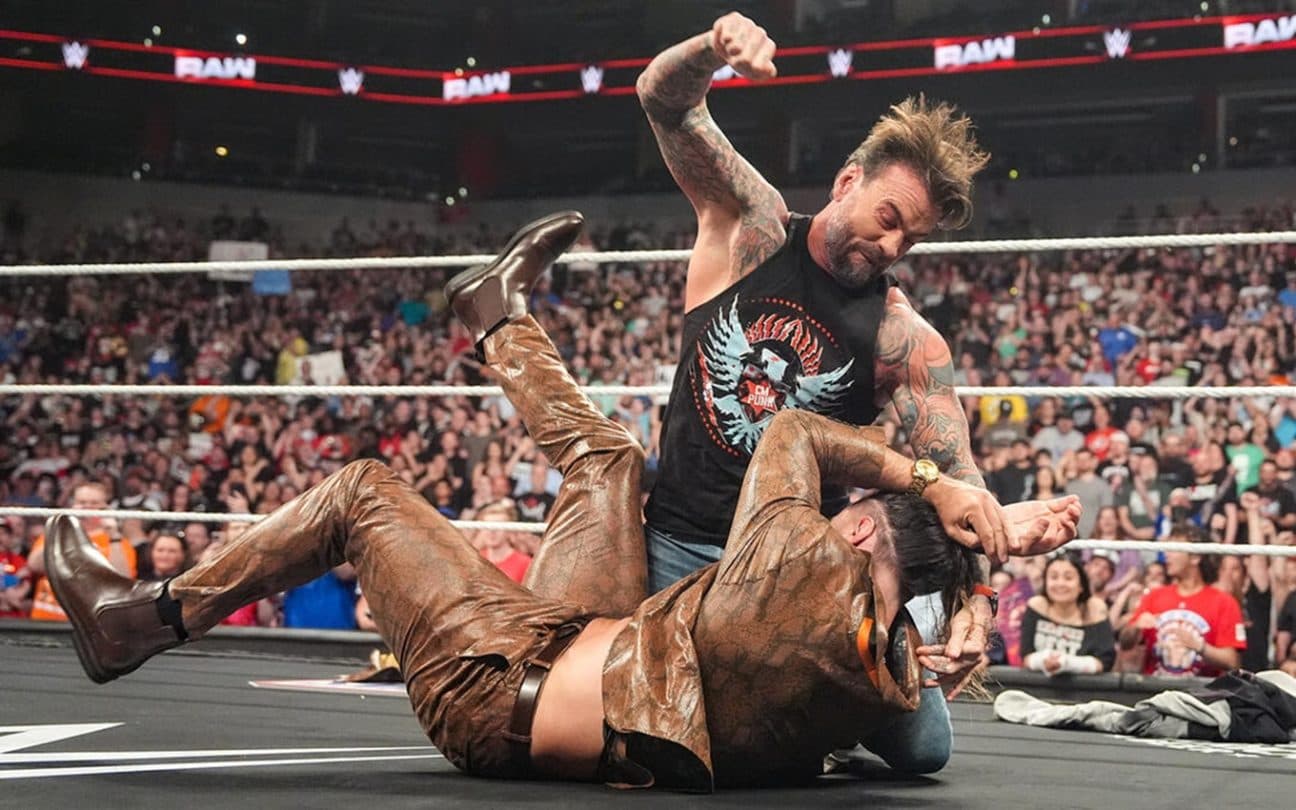 CM Punk e Seth Rollins na WWE