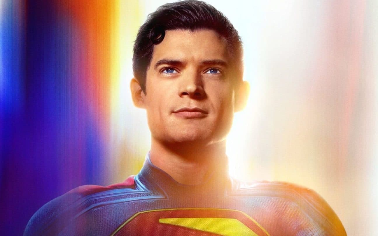 David Corenswet em cena de Superman