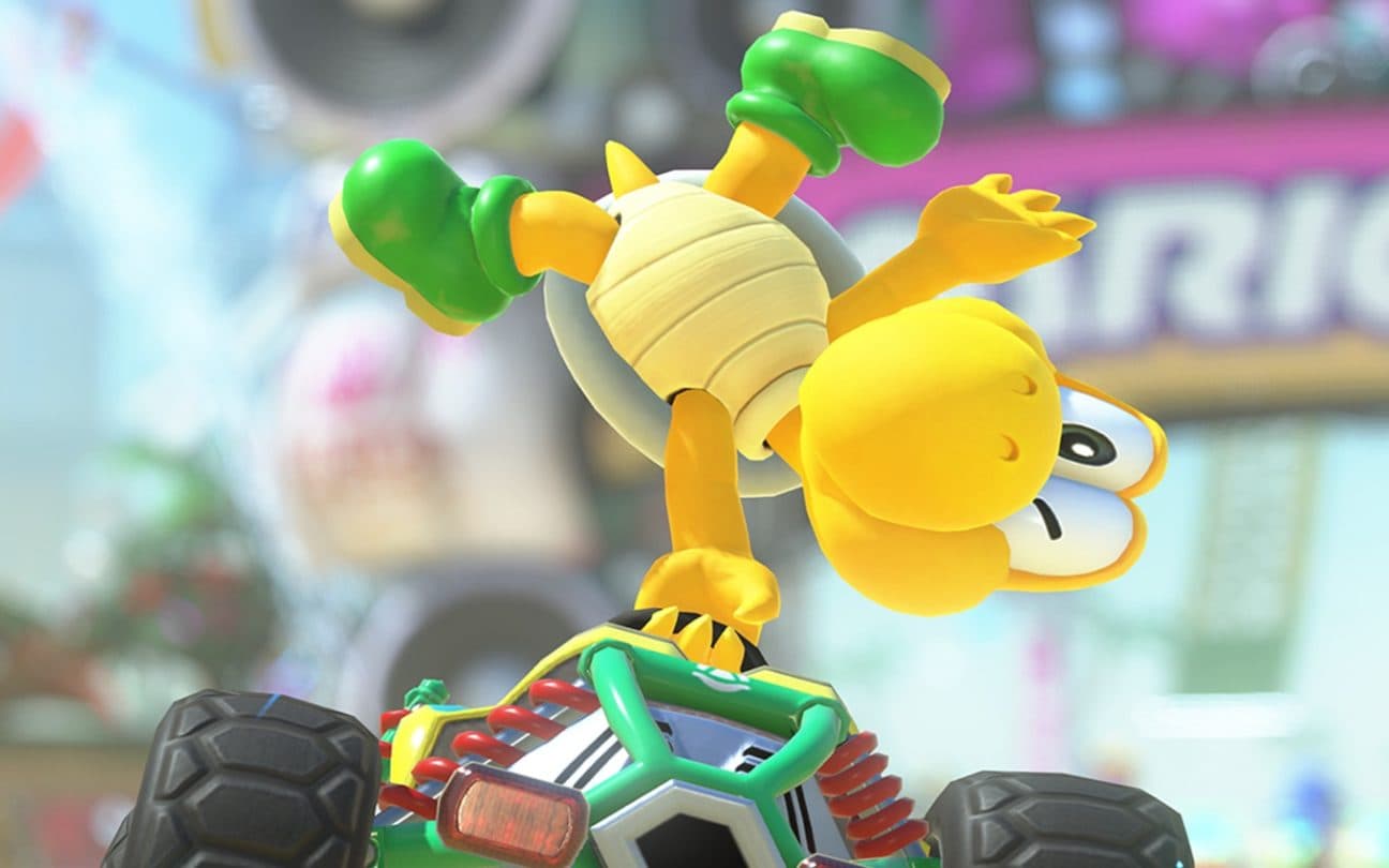 Koopa Troopa Mario Kart World, novo jogo do Nintendo Switch 2