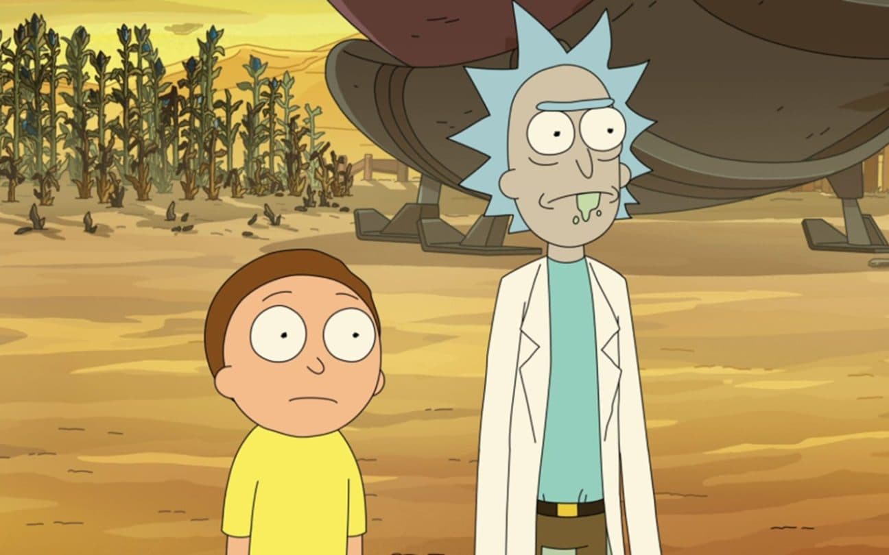 Cena de Rick and Morty