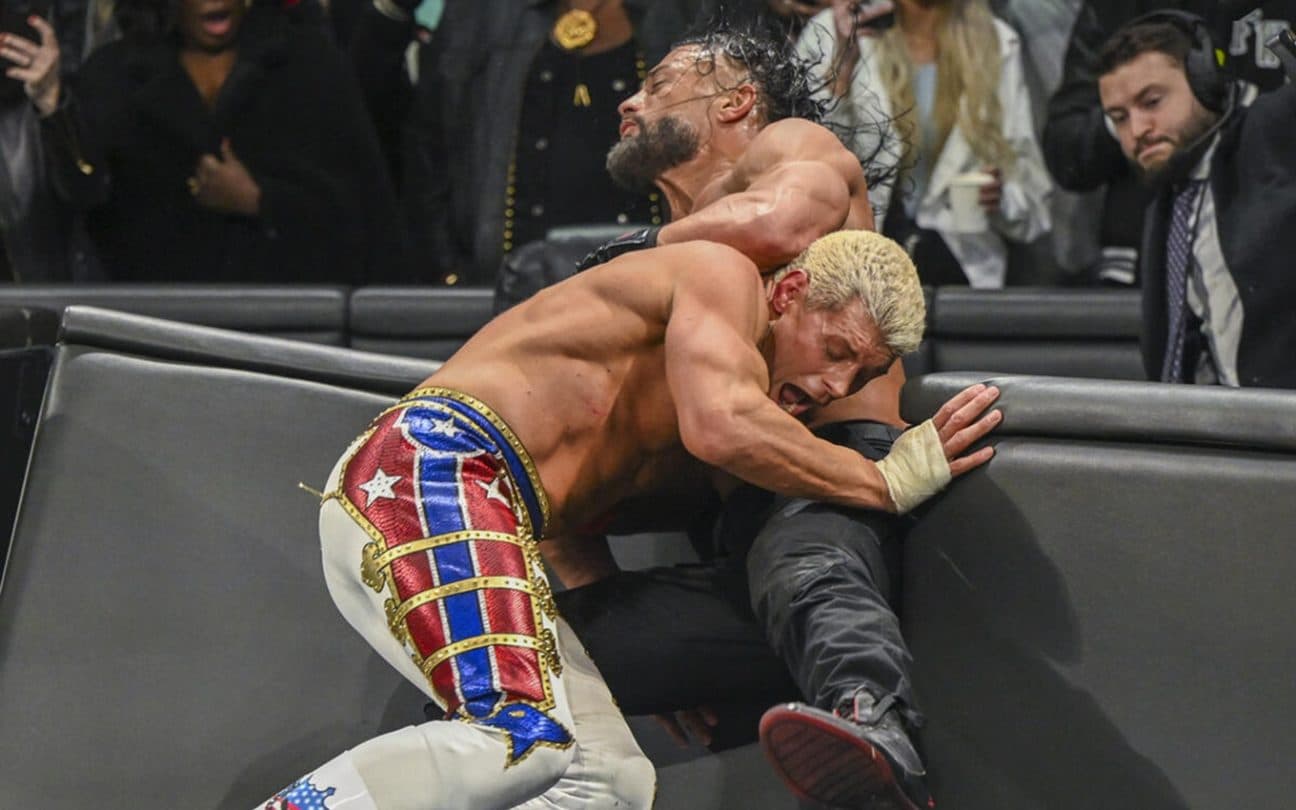 Cody Rhodes e Roman Reigns na WWE