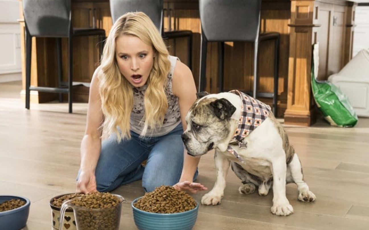Kristen Bell em cena de The Good Place