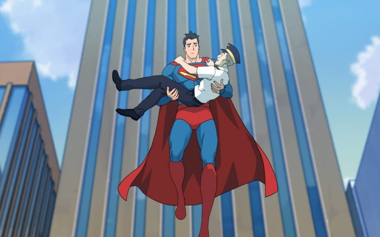 Cena de Minhas Aventuras com Superman