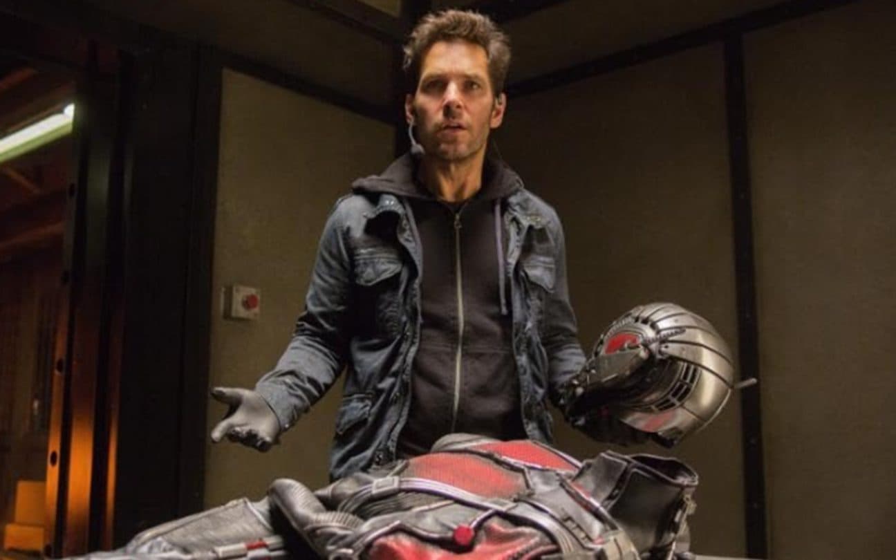 Paul Rudd em cena de Homem-Formiga