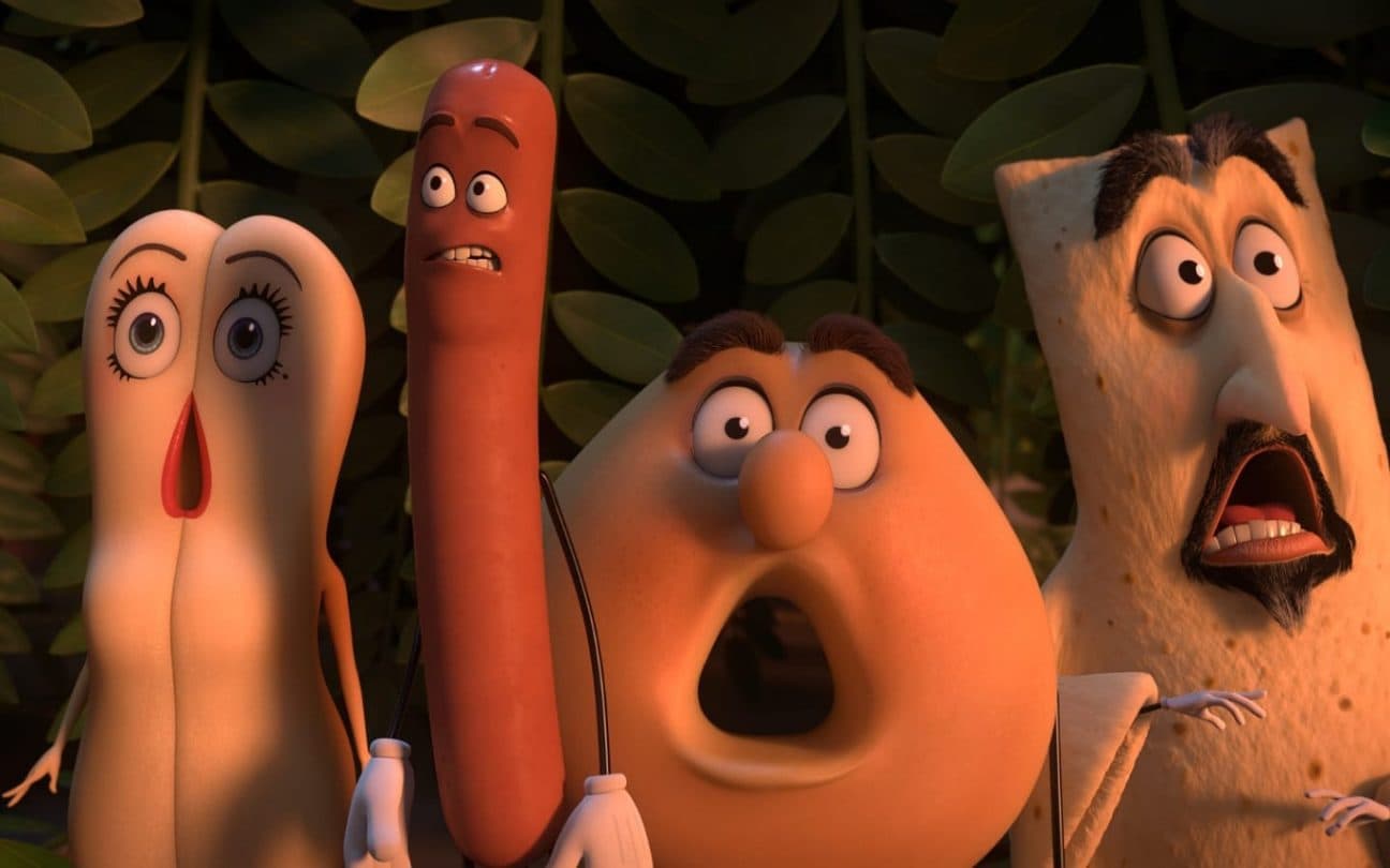 Cena de Festa da Salsicha, um dos filmes mais bizarros