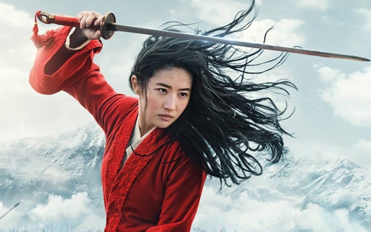 Liu Yifei em cena de Mulan, live-action da Disney