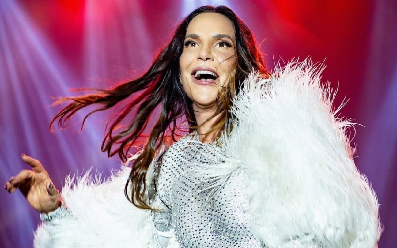 Ivete Sangalo durante show
