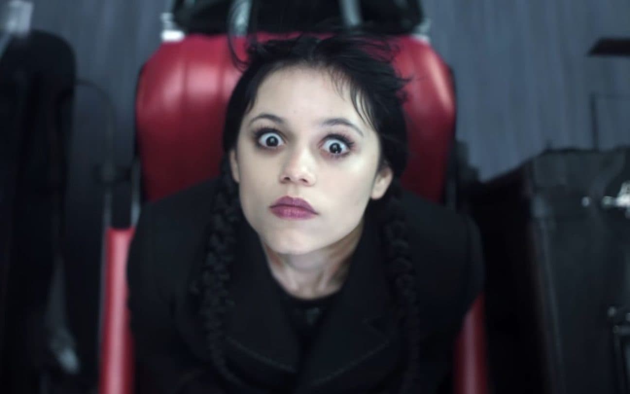 Jenna Ortega em Wandinha