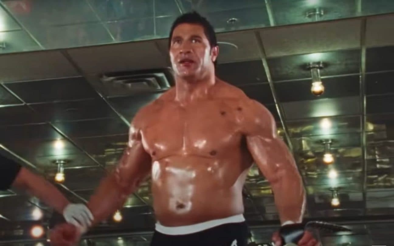 Astro da luta livre, The Rock em cena de Coração de Lutador