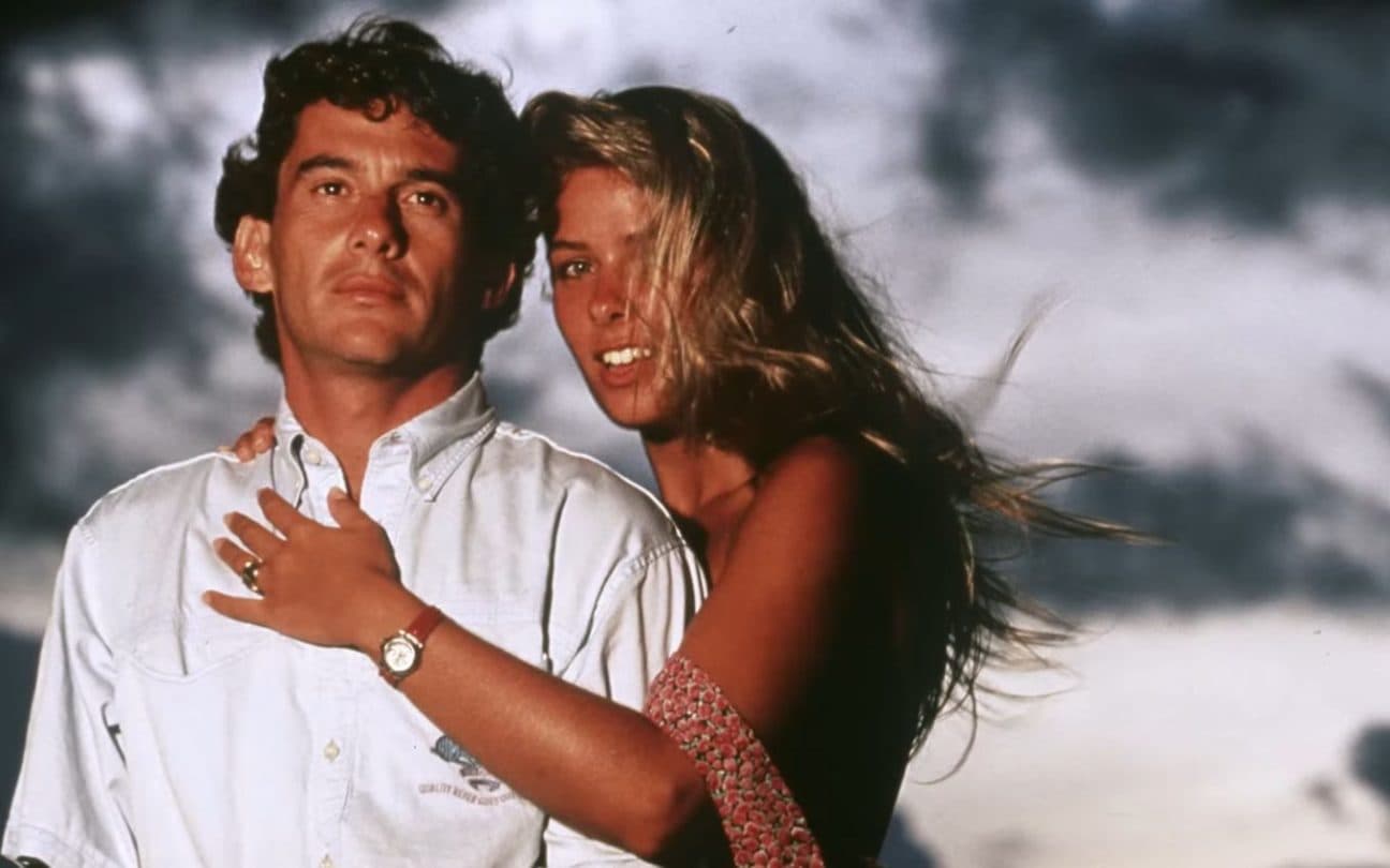 Ayrton Senna e Adriane Galisteu