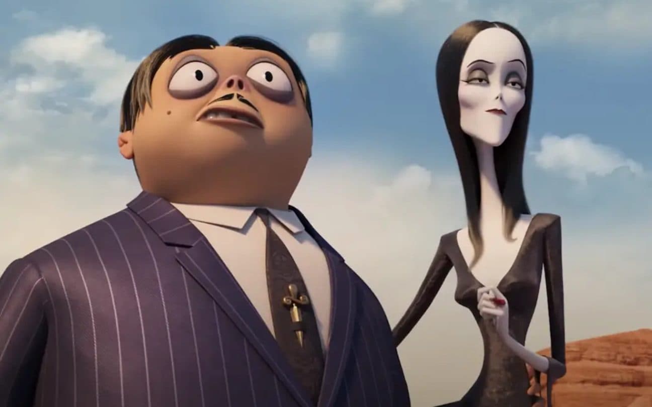 Cena de A Família Addams