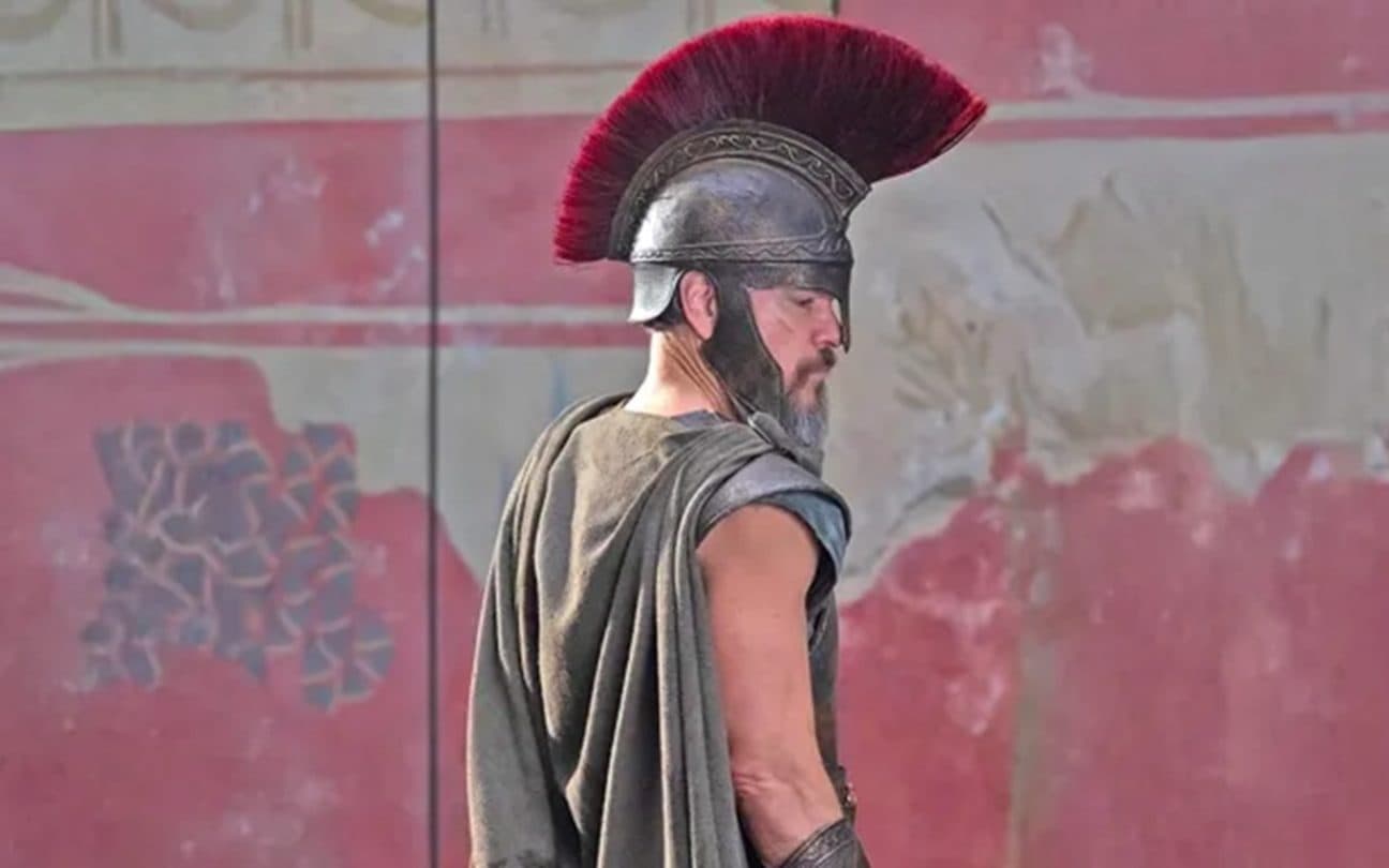 Matt Damon no filme A Odisseia