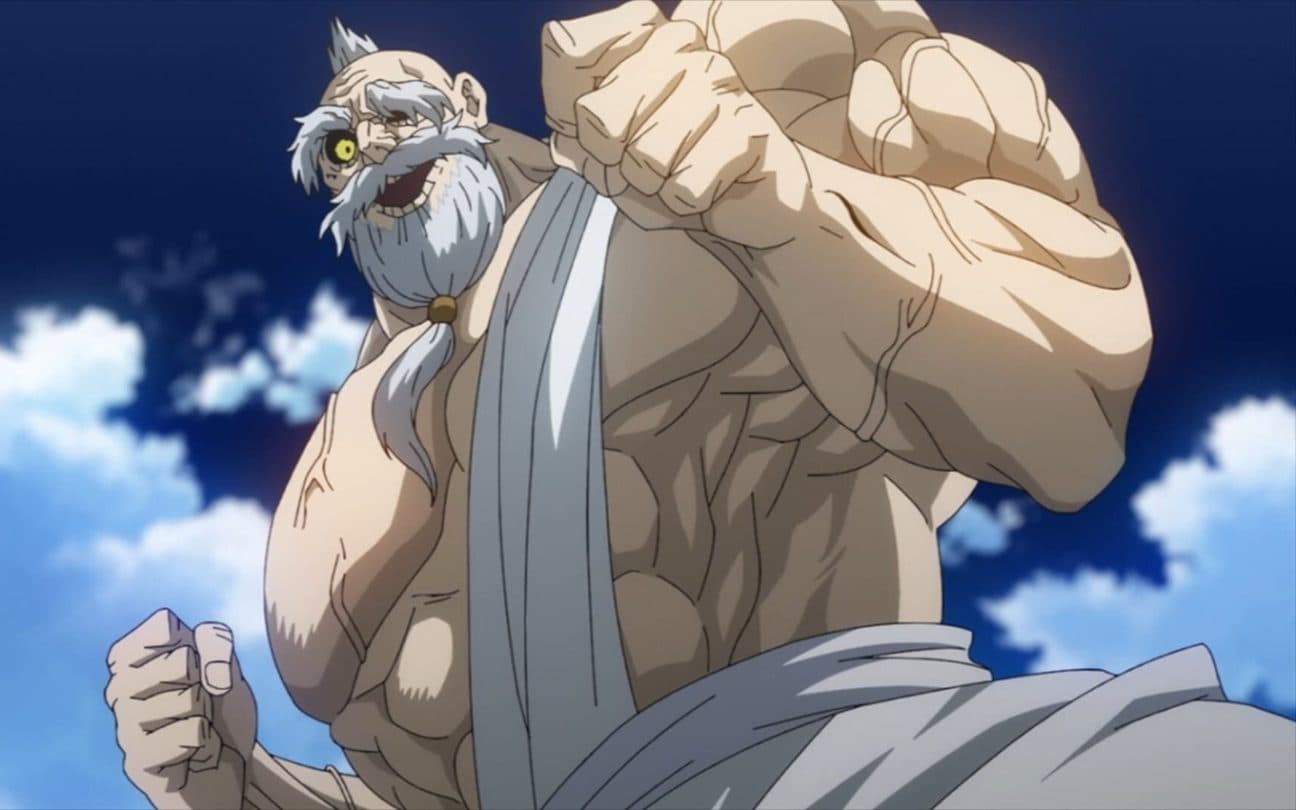 Cena de Record of Ragnarok, anime da Netflix