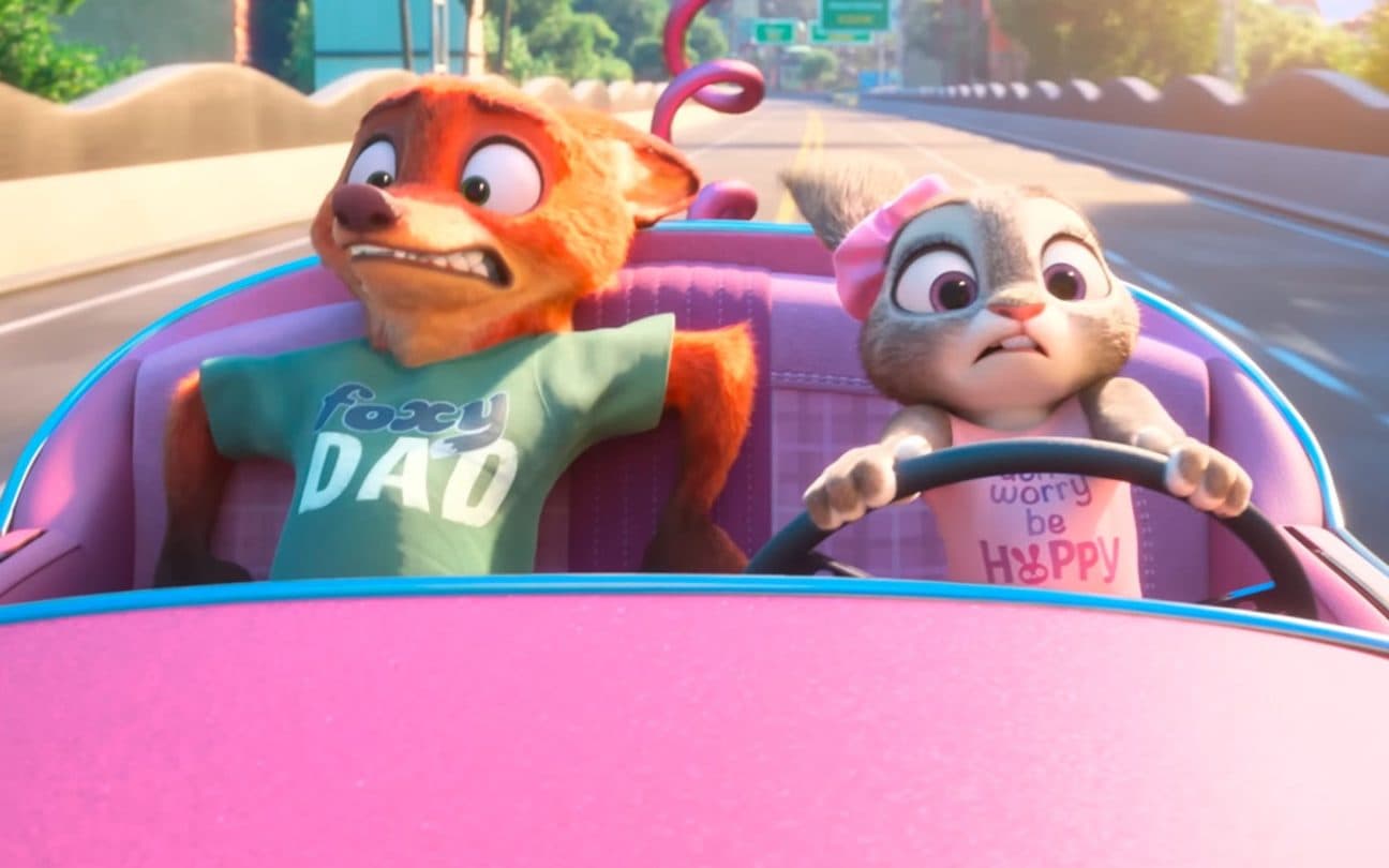 Nick e Judy em cena de Zootopia 2, um dos filmes mais aguardados de 2025