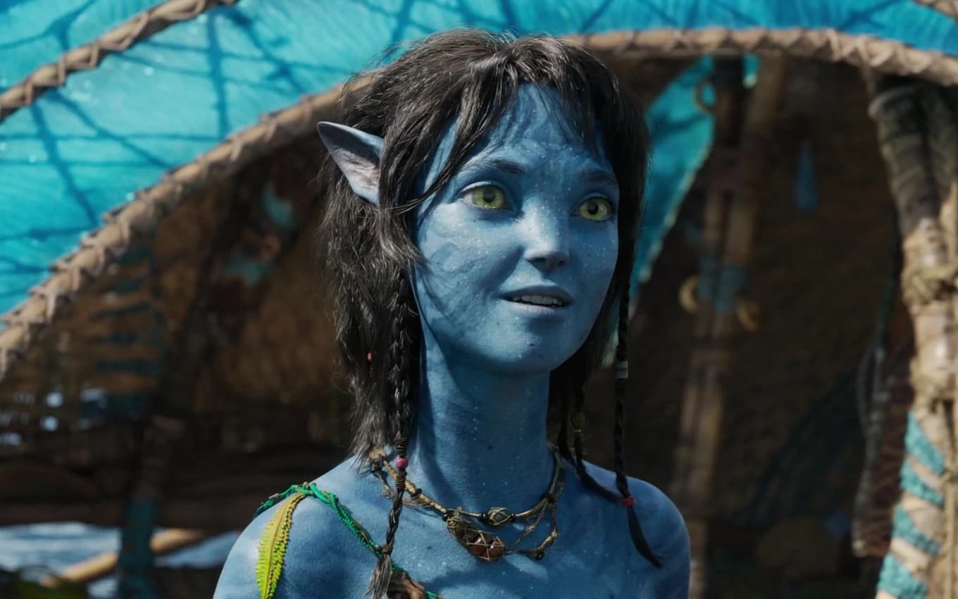 Kiri (Sigourney Weaver) na franquia Avatar