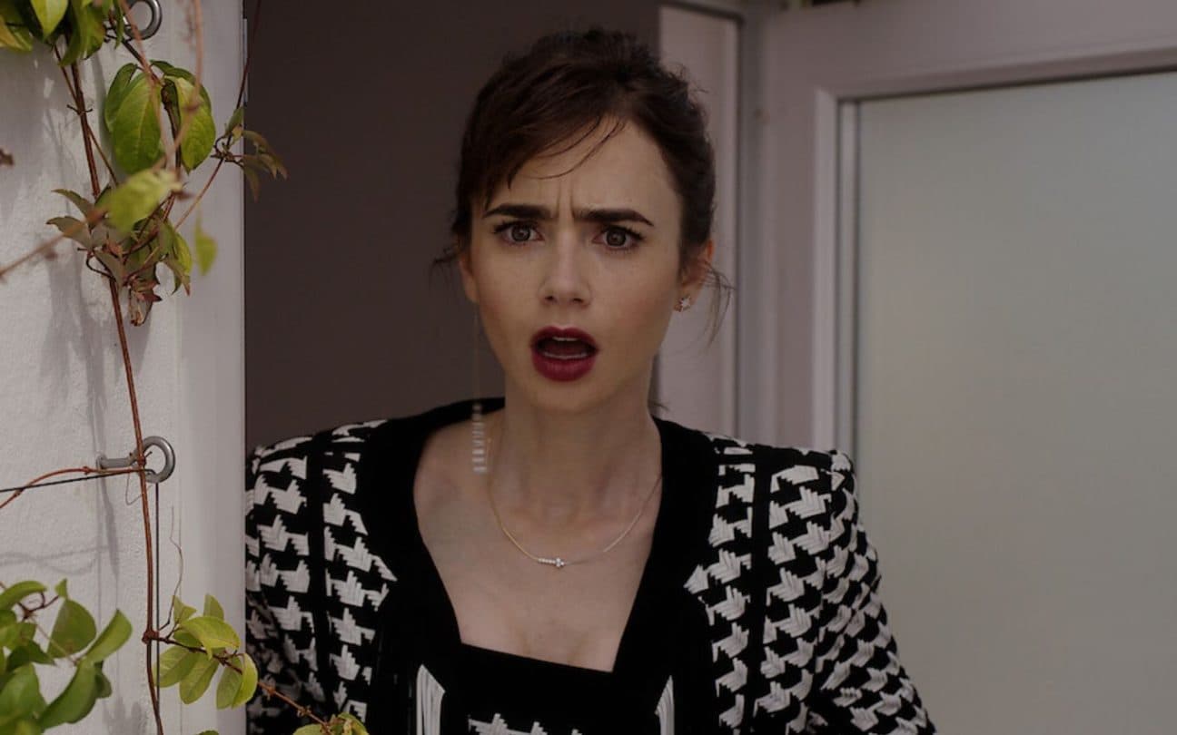 Lilly Collins em Emily em Paris