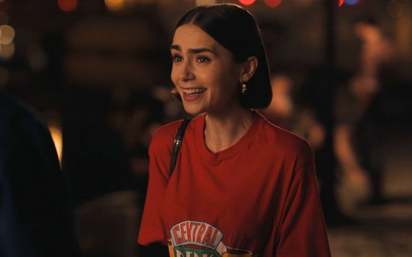 Lily Collins em Emily em Paris