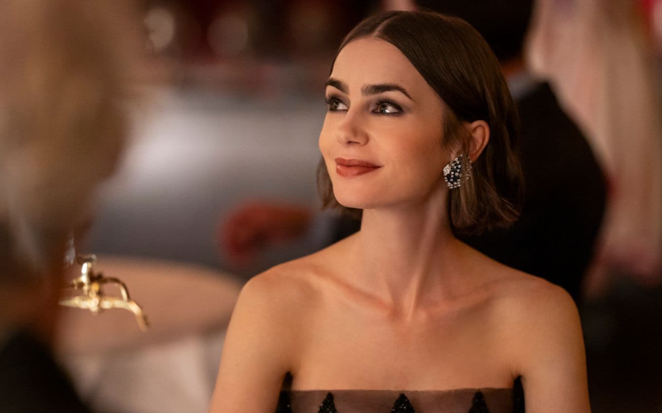 Lily Collins em Emily em Paris