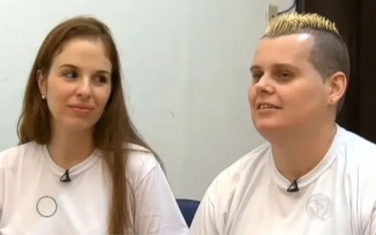 Suzane von Richthofen e Sandrão em entrevista para Gugu no Tremembé