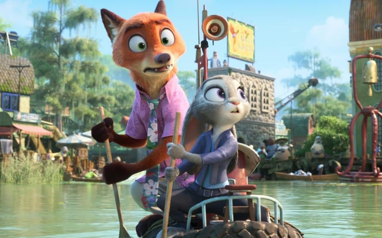 Cena de Zootopia 2, novo filme da Disney