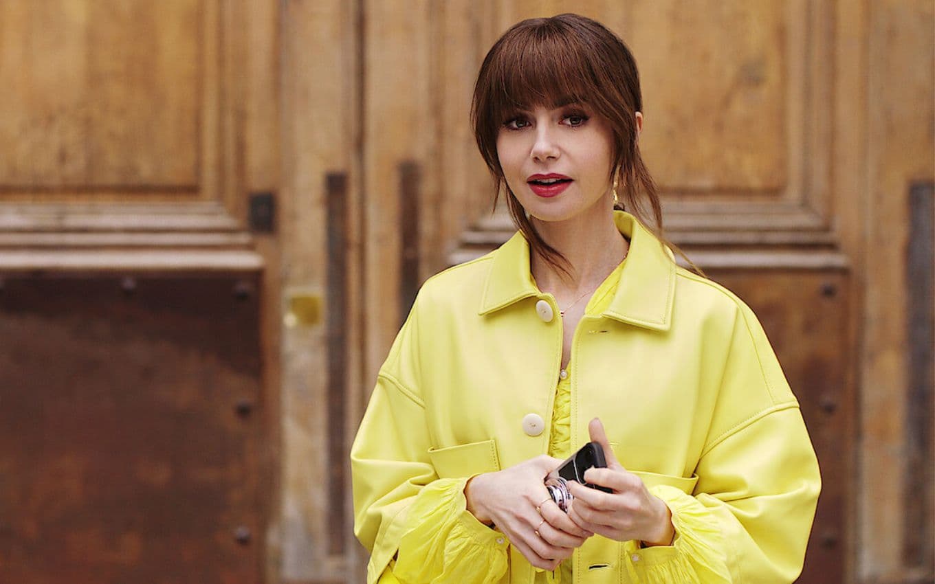 Lily Collins em Emily em Paris