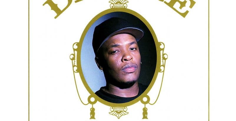 Dr. Dre em capa do The Chronic