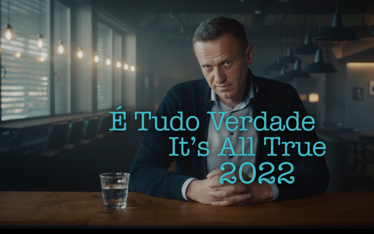 Capa da matéria sobre o É Tudo Verdade 2022 com cena do filme Navalny