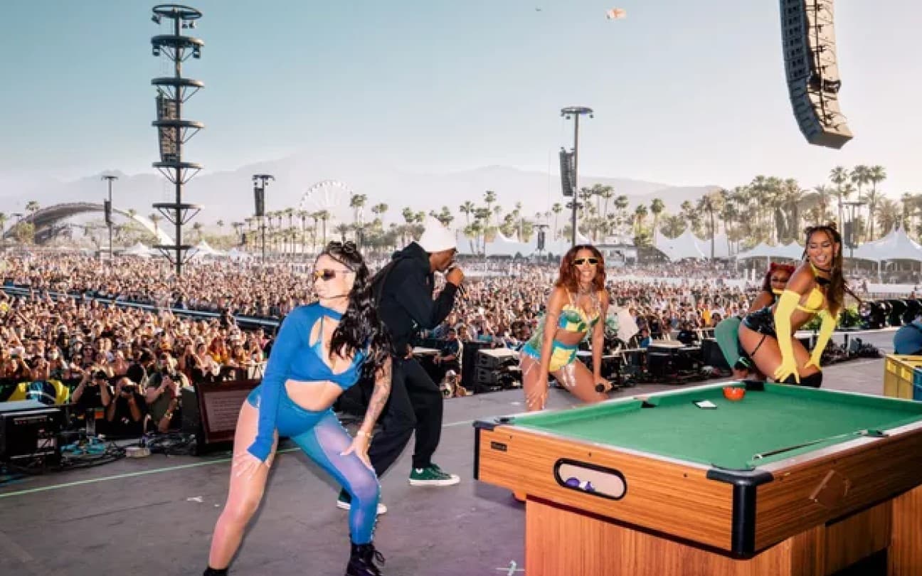 Anitta se apresenta no Coachella 2022