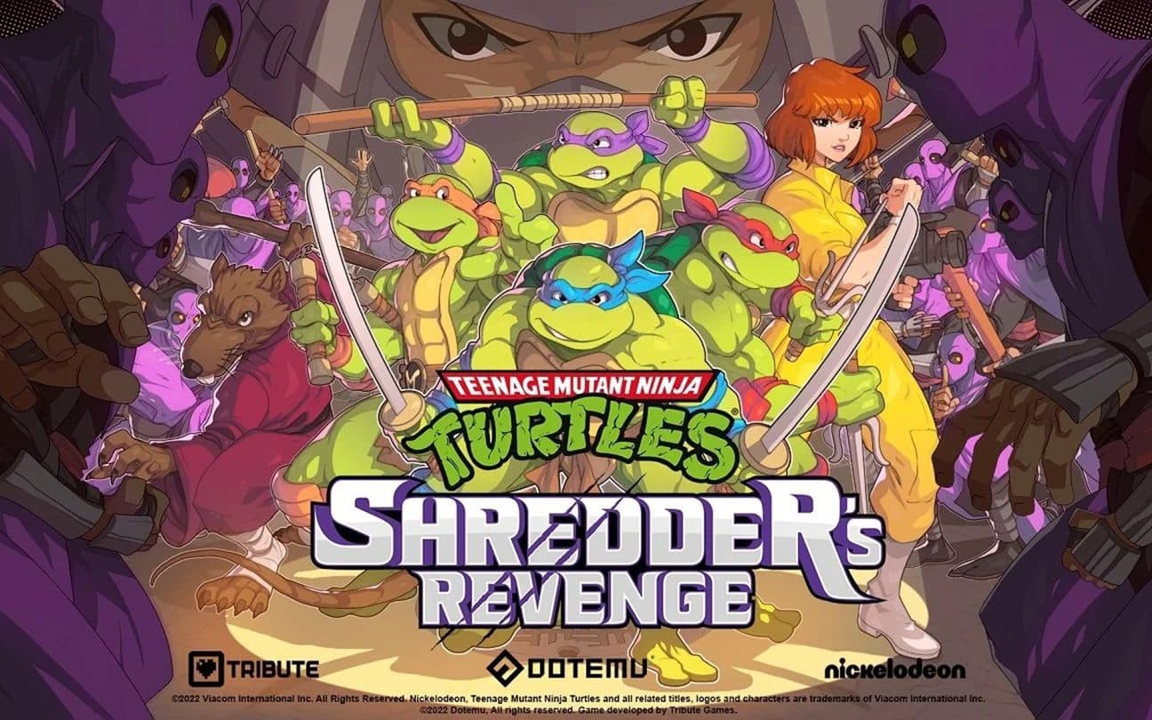 Capa de TMNT Shredders Revenge