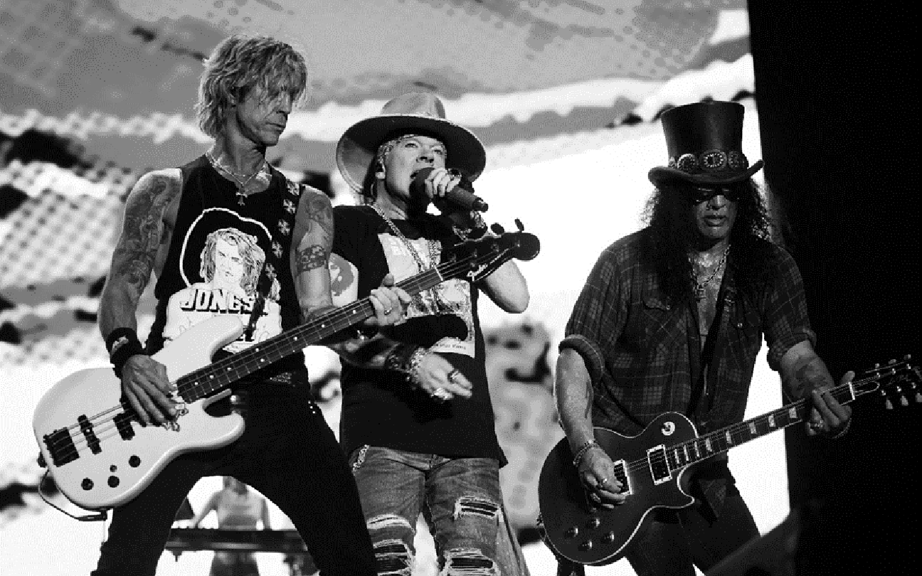 Guns N' Roses em ação