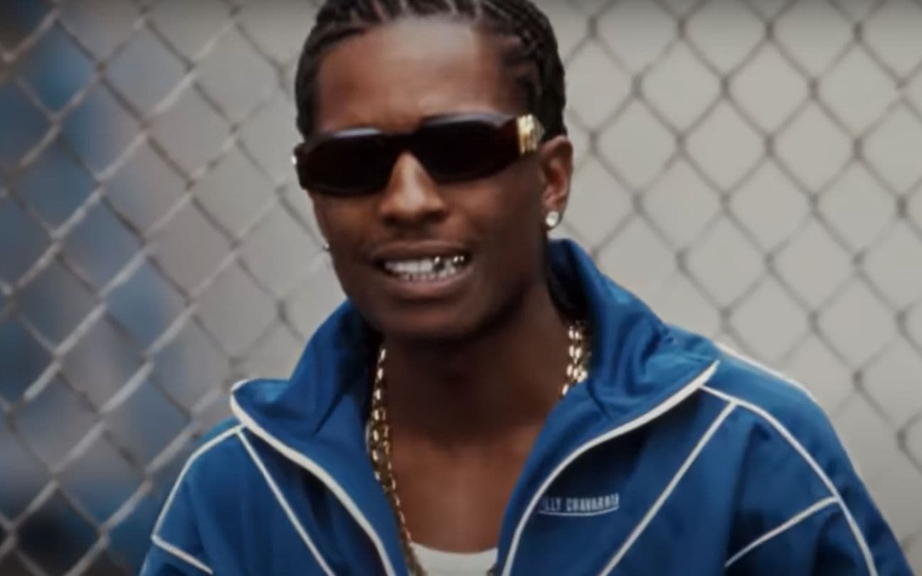 A$AP Rocky no clipe de D.M.B