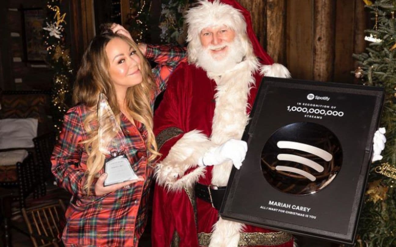 Mariah Carey e Papai Noel