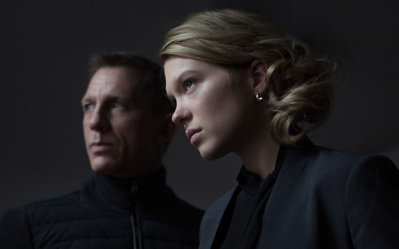 Daniel Craig e Léa Seydoux em 007