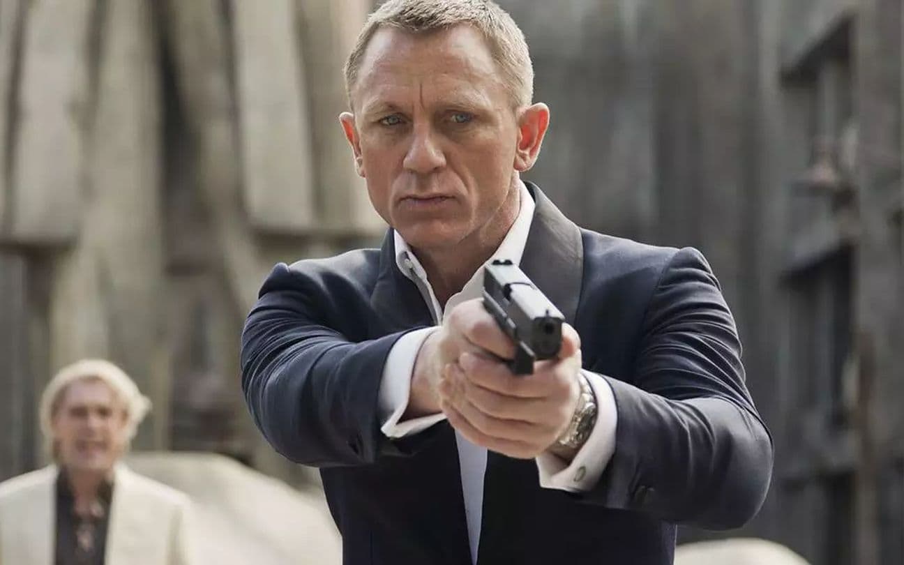 Daniel Craig como Bond em Skyfall