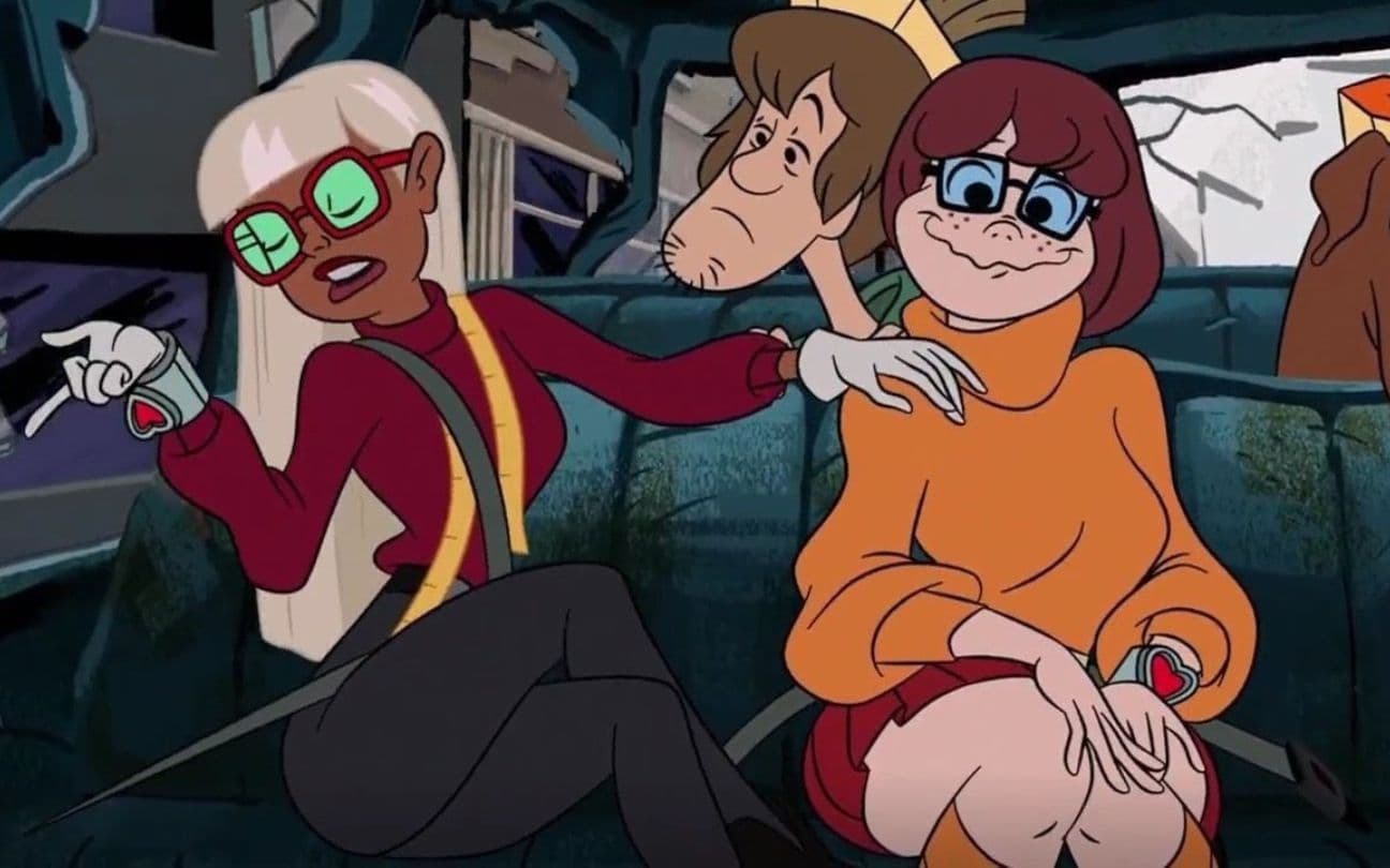 Cena de Velma no filme Trick or Treat Scooby-Doo!
