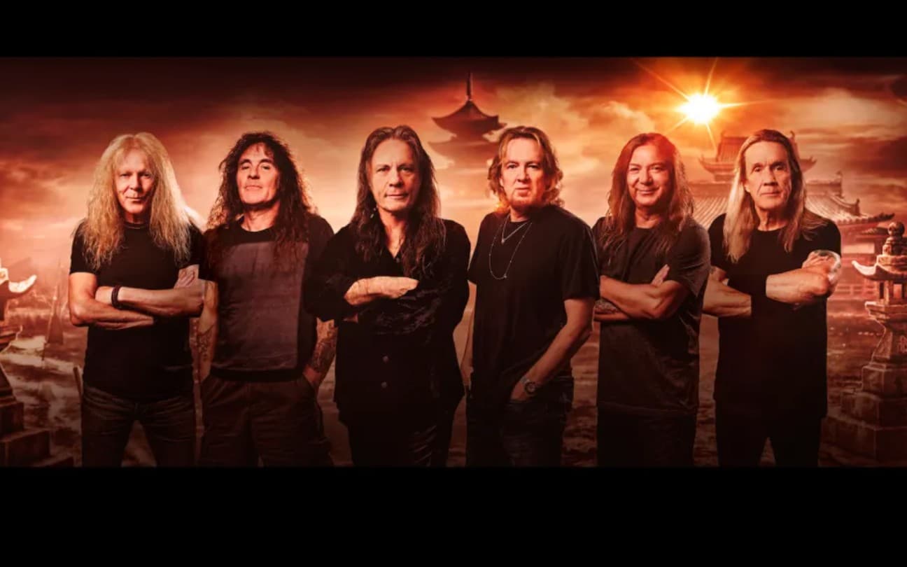 A banda Iron Maiden confirma show em SP