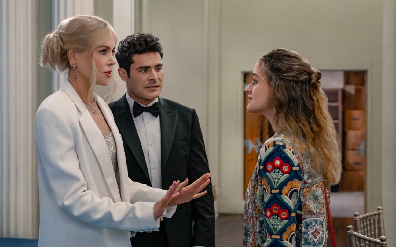 Nicole Kidman, Zac Efron e Joey King em cena de A Family Affair, um dos filmes mais aguardados na Netflix